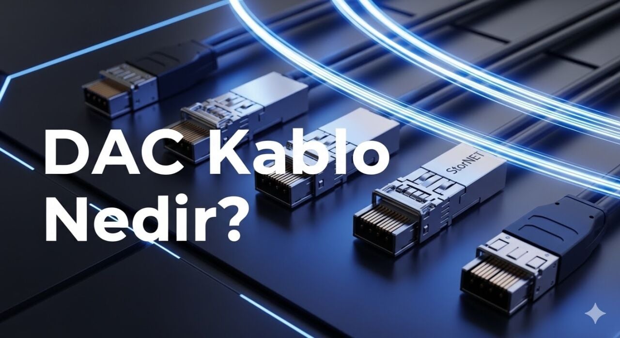 DAC Kablo Nedir? Direct Attach Copper (DAC) Veri Merkezi Bağlantı Rehberi