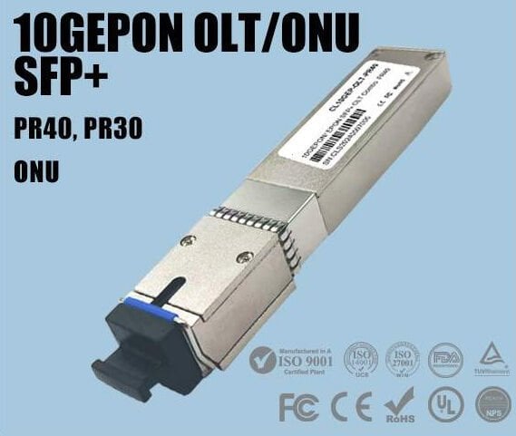 10G EPON OLT/ONU Optik Modül