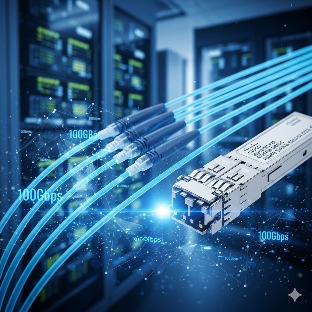 Cisco'nun 100GBASE QSFP-100G Modülleri: Teknik Rehber ve Uygulama Rehberi