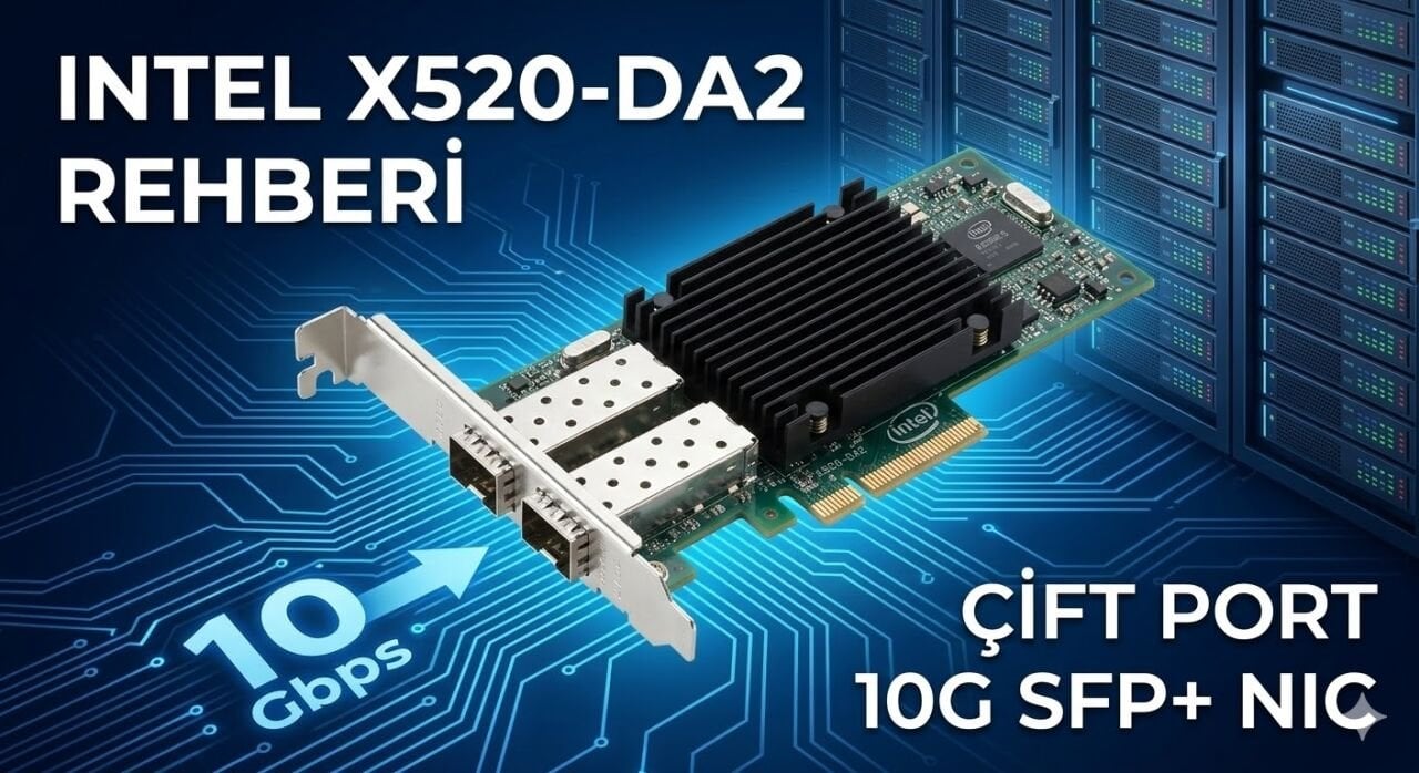 Intel X520 Rehberi – X520-DA2 10G Ethernet Kartı Özellikleri