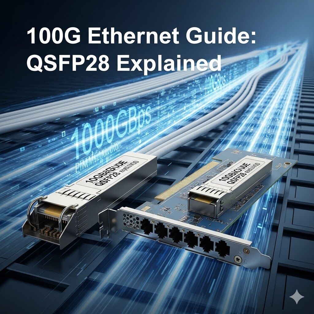 100G Ethernet Nedir? (QSFP28 Rehberi) – 100GbE Açıklaması