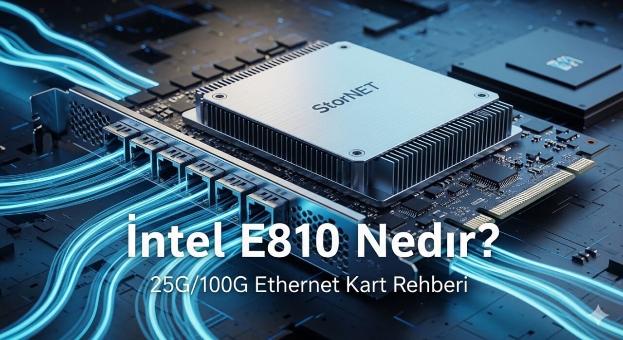 Intel E810 Nedir? (25G / 100G Ethernet Kart Rehberi)
