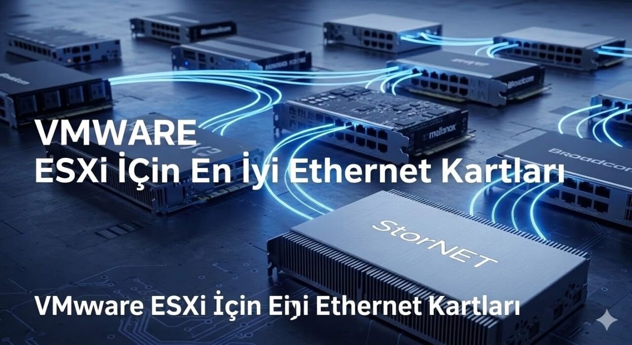 VMware ESXi İçin En İyi Ethernet Kartları (2026 Rehberi)