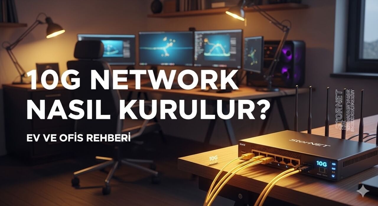 10G Network Nasıl Kurulur? (Ev ve Ofis Rehberi)