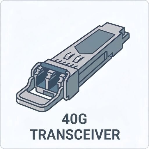 40GbE QSFP+ Modül Transceiver
