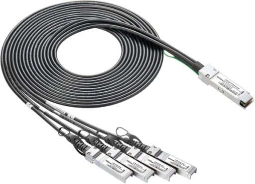 Breakout DAC Kablo (100G QSFP28 to 4x25G SFP28)