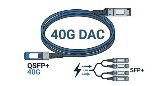 Dac Kablo ( 40 Gigabit QSFP+ )