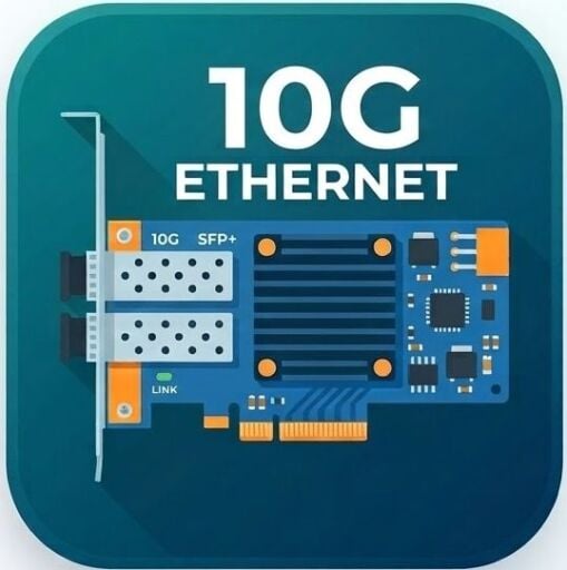 10GbE Ethernet Kartı Modelleri - SFP+ ve RJ45 Bakır - StorNET