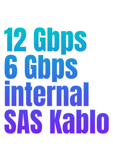 6-12 Gbps internal SAS Kablo
