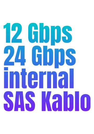 12-24 Gbps internal SAS Kablo