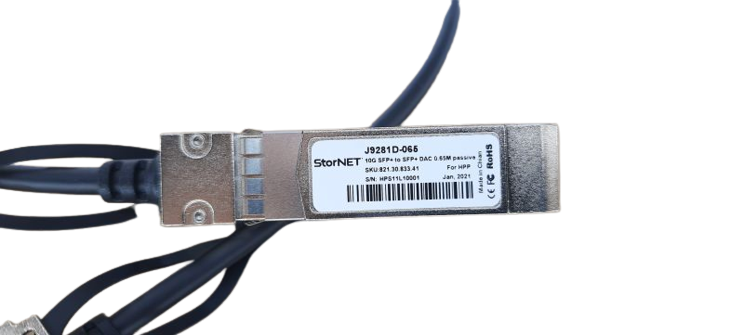 65cm DAC Kablo HPE Aruba 10G Switch uyumlu J9281D () | StorNET