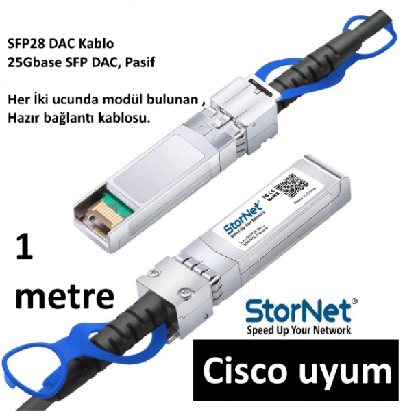 1 Metre DAC Kablo 25G MSA | StorNET