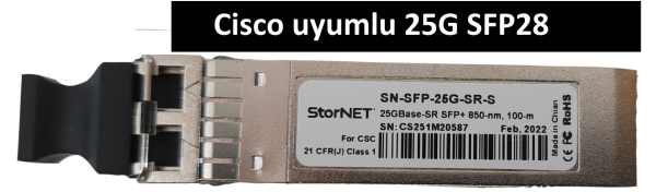 25G Transceiver (SFP28) MM SR | StorNET