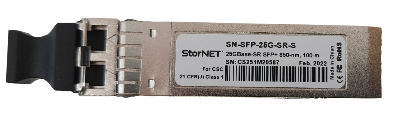 25G Transceiver (SFP28) MM SR | StorNET