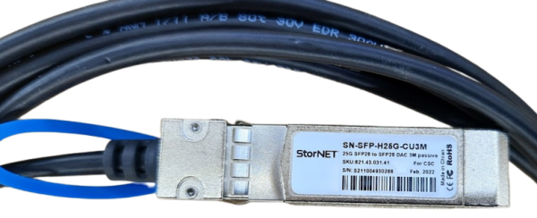 DAC Kablo 25G SFP28 (3 Metre) | StorNET