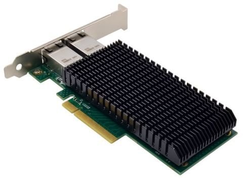 Ethernet Kart 10GbE RJ45 intel X540-T2 Dual Port | StorNET