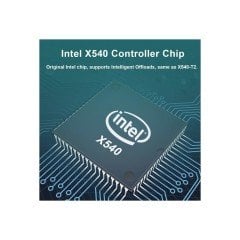 Ethernet Kart 10GbE RJ45 intel X540-T2 Dual Port | StorNET