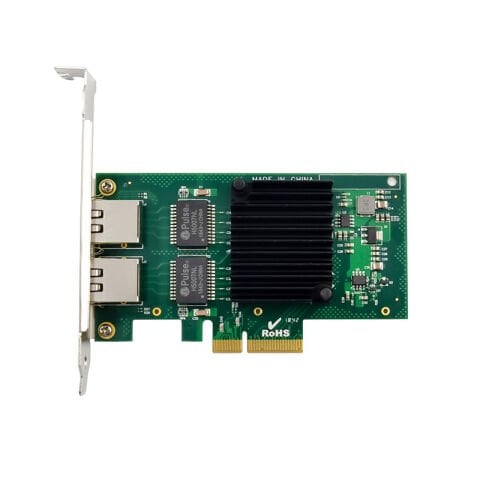 Ethernet Kartı 2 Port Intel I350-T2 ChipSet 1GbE x4 Slot | StorNET