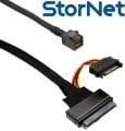 SFF8643 NVMe Mini SAS SFF8639 U.2 SSD Kablosu
