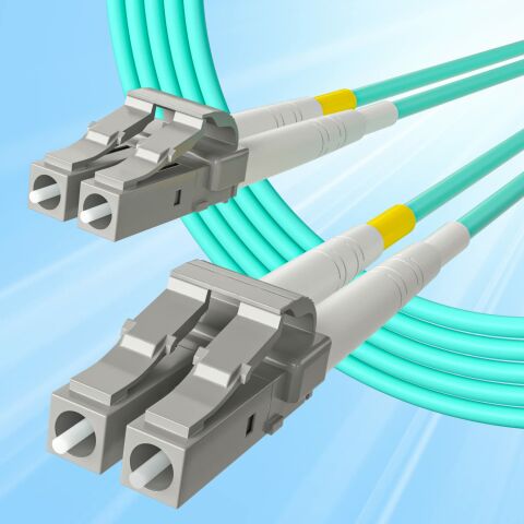 OM3 LC Fiber Patch Kablo MM - 20 Metre