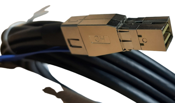 HD Mini SAS Kablo SFF8644  to SFF8088 - 3 Metre