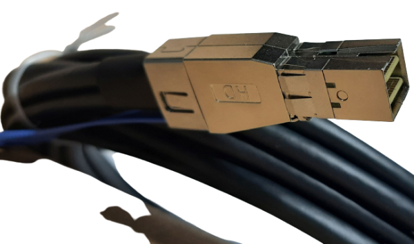 HD Mini SAS Kablo SFF8644  to SFF8088 - 3 Metre