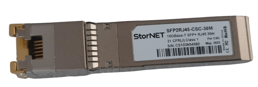 10Gbase-T RJ45 to SFP+ Transceiver Modül
