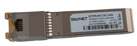 10Gbase-T RJ45 to SFP+ Transceiver Modül