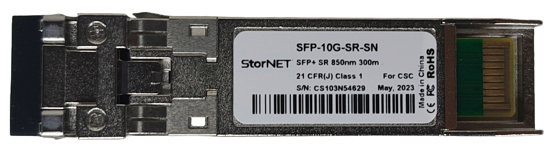 Cisco 10GBASE-SR SFP+ Modül Transceiver | StorNET