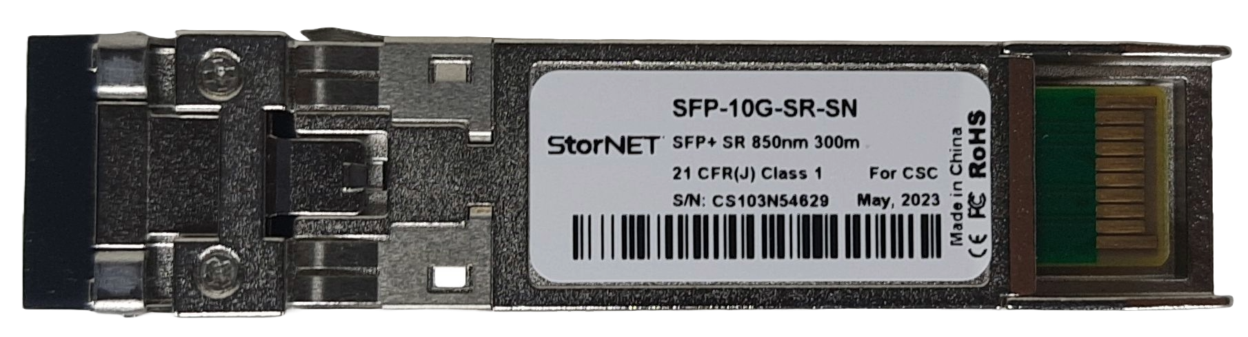 Cisco 10GBASE-SR SFP+ Modül Transceiver | StorNET