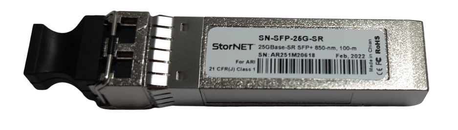 Arista 25G SFP28 Transceiver SFP-25G-SR | StorNET