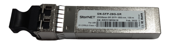 Arista 25G SFP28 Transceiver SFP-25G-SR | StorNET