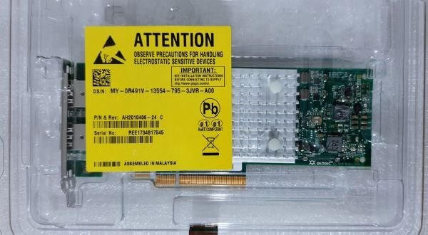 Ethernet Kartı 25GbE QLogic Dual Port Fiber SFP28 QL41262HLCU