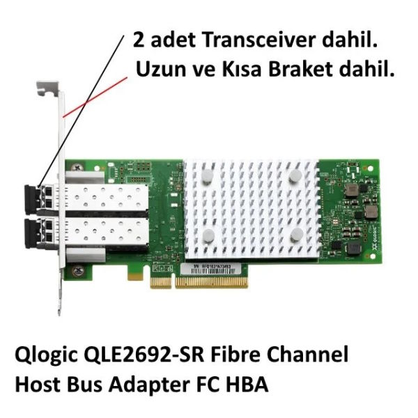 Qlogic QLE2692 Dual Port 16Gb Fibre Channel HBA Marvell