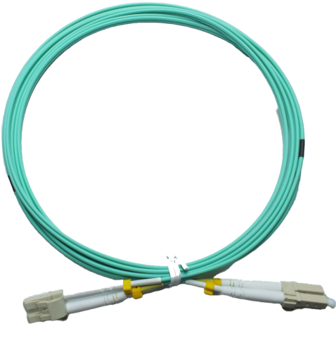 3 Metre LC-LC Fiber Optik Patch Kablo - Multimode Duplex OM4 50/125 40G/100G LSZH