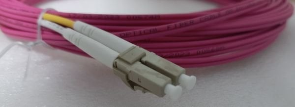 LC-LC Fiber Optik Patch Kablo 10 metre Multimode Duplex 50/125 Om4