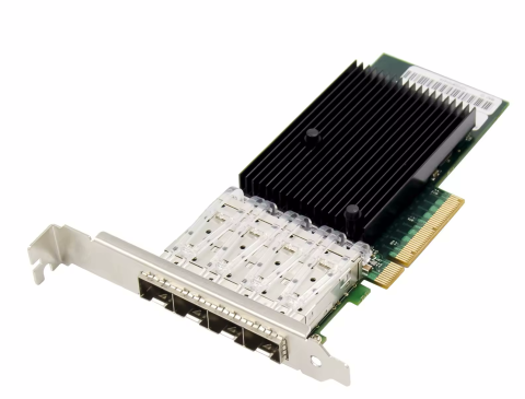 Ethernet Kartı 4 Port 10GbE SFP+ intel chipset X710-DA4 | StorNET
