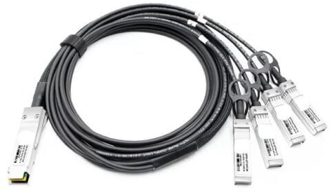 NVidia Mellanox Dac Kablo Breakout 100GbE to 4x25GbE, QSFP28 to 4xSFP28