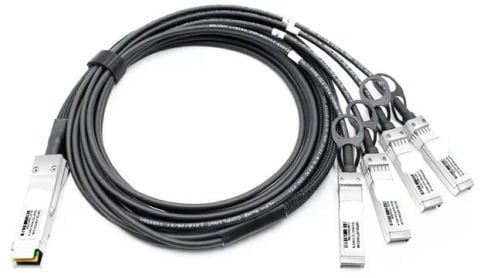 Dac Kablo Nvidia Mellanox Breakout 100GbE to 4x25GbE, QSFP28 to 4xSFP28 | StorNET marka