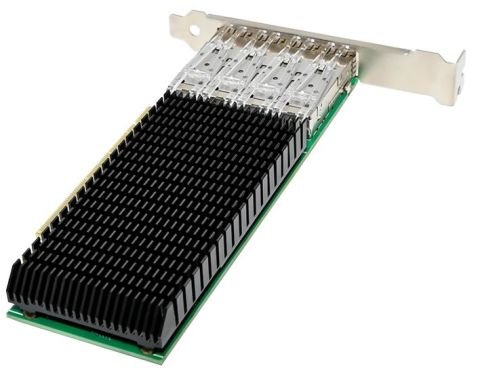 intel Ethernet Kartı 4-Port 25G E810-XXVDA4 PCIe Gen4x16 StorNET