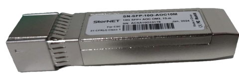 10G SFP+ AOC Aktif Optik Kablo - 10 Metre | Kesintisiz Yüksek Hız