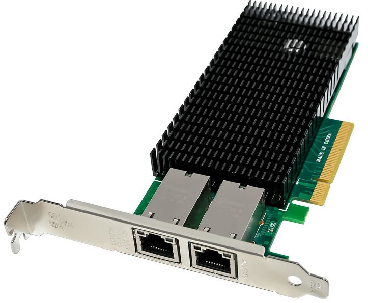 Ethernet Kartı PCIe x8 intel X540-T2 Dual-10G PoE+ Copper | StorNET