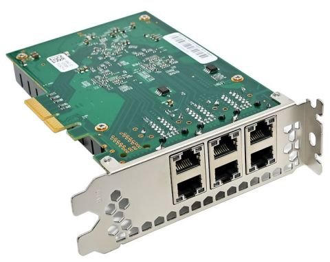Industrial Camera Vision Ethernet Kartı 6-Port RJ45 intel I350-T6 | StorNET