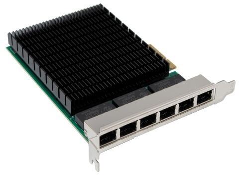 intel Ethernet Kartı I350-T6 RJ45 6-Port | StorNET