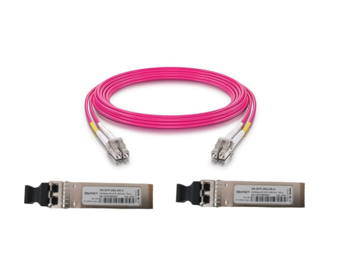 SFP28 Transceiver OM4 Fiber Patch Kablo Kit