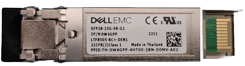 Dell SFP28-25G-SR-G2 25GbE SFP28 SR MMF 850nm 100m Transceiver