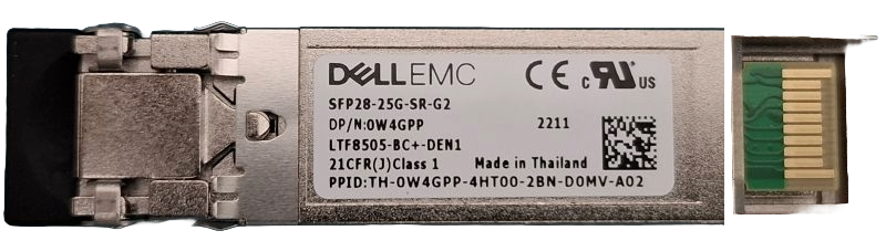 Dell SFP28-25G-SR-G2 25GbE SFP28 SR MMF 850nm 100m Transceiver