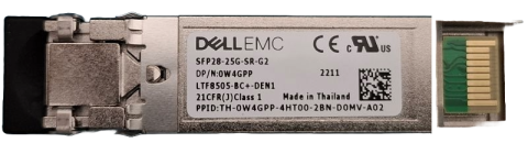 Dell SFP28-25G-SR-G2 25GbE SFP28 SR MMF 850nm 100m Transceiver