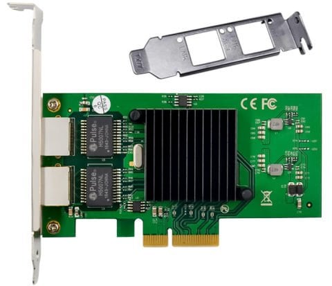 2 Port Intel 82576EB Gigabit Pci-E X4 Ethernet Kartı | StorNET