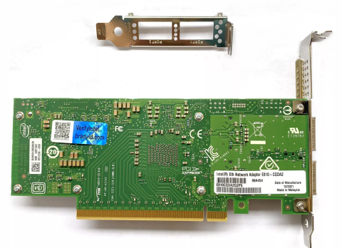 Intel E810-CQDA2 Dual / 2 Port 100GBE Pcıe X16 Ethernet Kart
